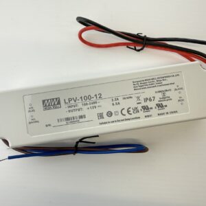 Virtalähde (muuntaja) 12V 100W ulkokäyttöön