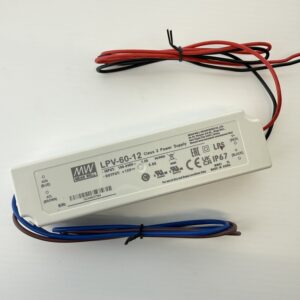 Virtalähde (muuntaja) 12V 60W ulkokäyttöön