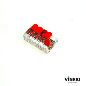 Wago liitin 5 napainen 10 kpl