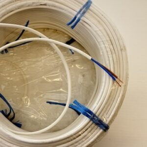 MSO-kaapeli valkoinen 2x0,75mm