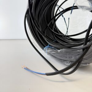 MSO-kaapeli musta 2x0,75mm