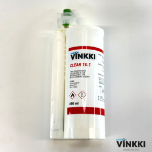 2-komponenttiliima MMA Kirkas / Valkoinen / Musta